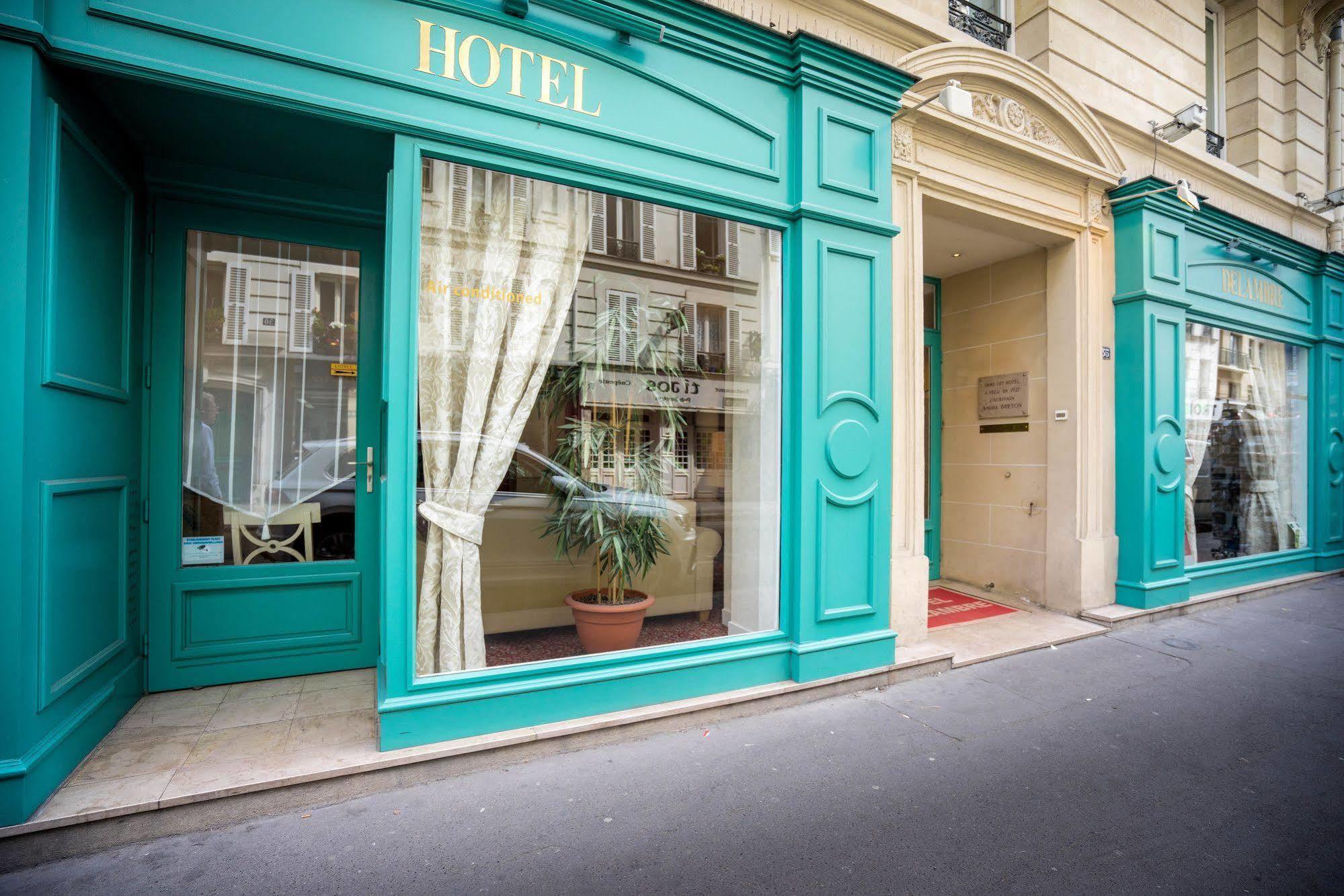 Hotel Delambre Paris Bagian luar foto